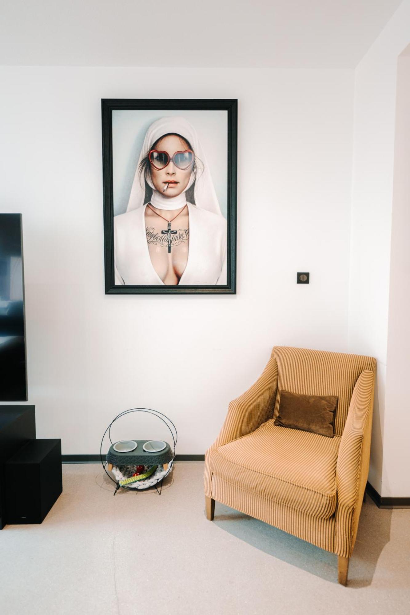 Grand Appartement Rez De Jardin ゲブビレル エクステリア 写真