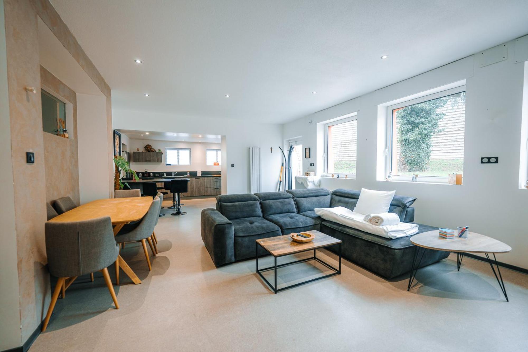 Grand Appartement Rez De Jardin ゲブビレル エクステリア 写真